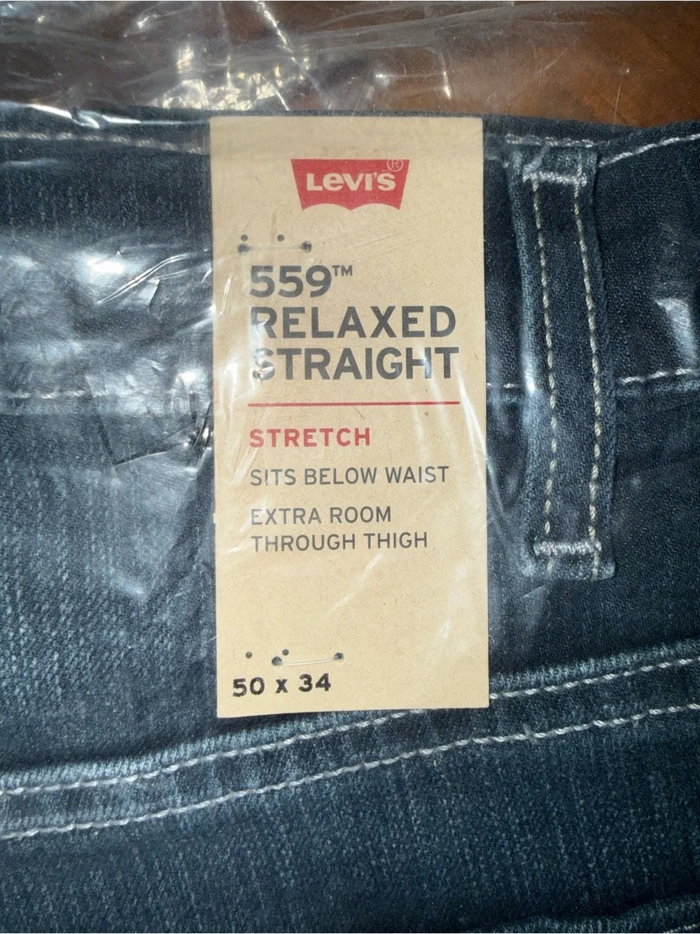 Levi's Men’s Relaxed Straight Jeans - Classic Five-Pocket Denim